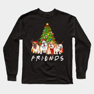 Christmas Tree Bulldogs Long Sleeve T-Shirt